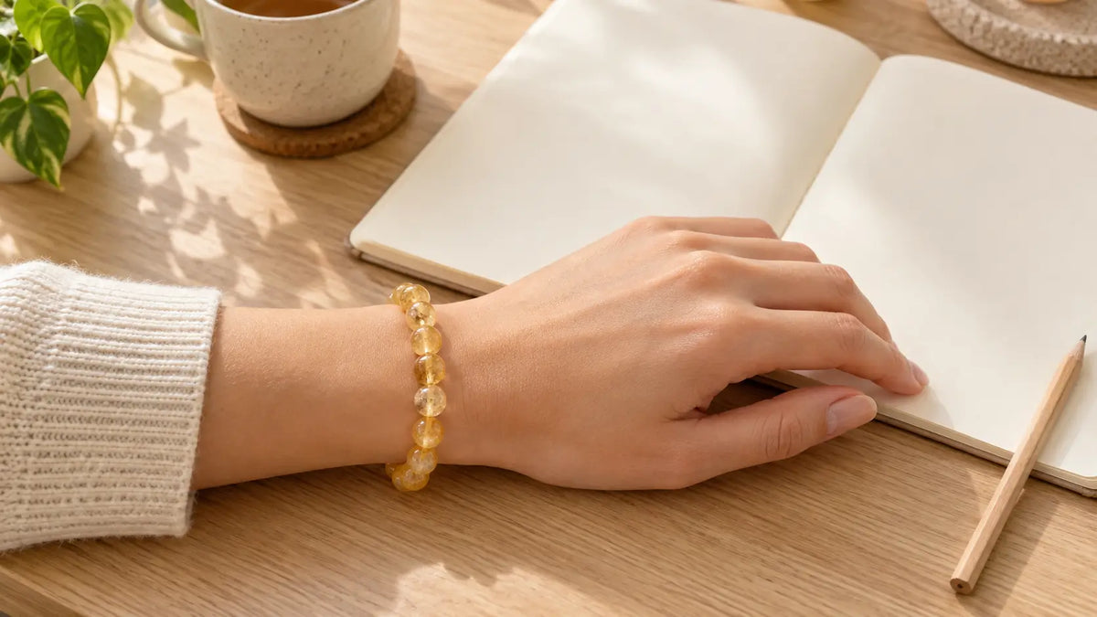 Citrine Bracelet Benefits: Everyday Uses and Simple Rituals